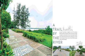Hiland River, a trail by the river in Kolkata